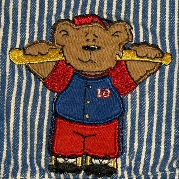 Vintage Buster Brown Baseball Shortalls – 12 Months - Picture 3 of 9